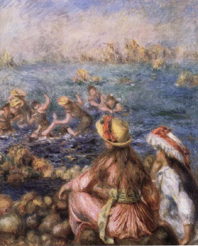 Pierre-Auguste Renoir Baigneuses china oil painting image